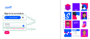 scrumlr.io Login