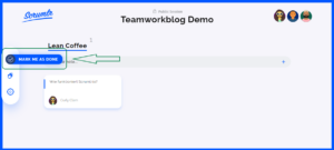 scrumlr.io Als fertig markieren