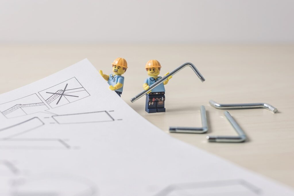 LEGO Montage – Aufwand [Bild von kirill_makes_pics auf Pixabay]