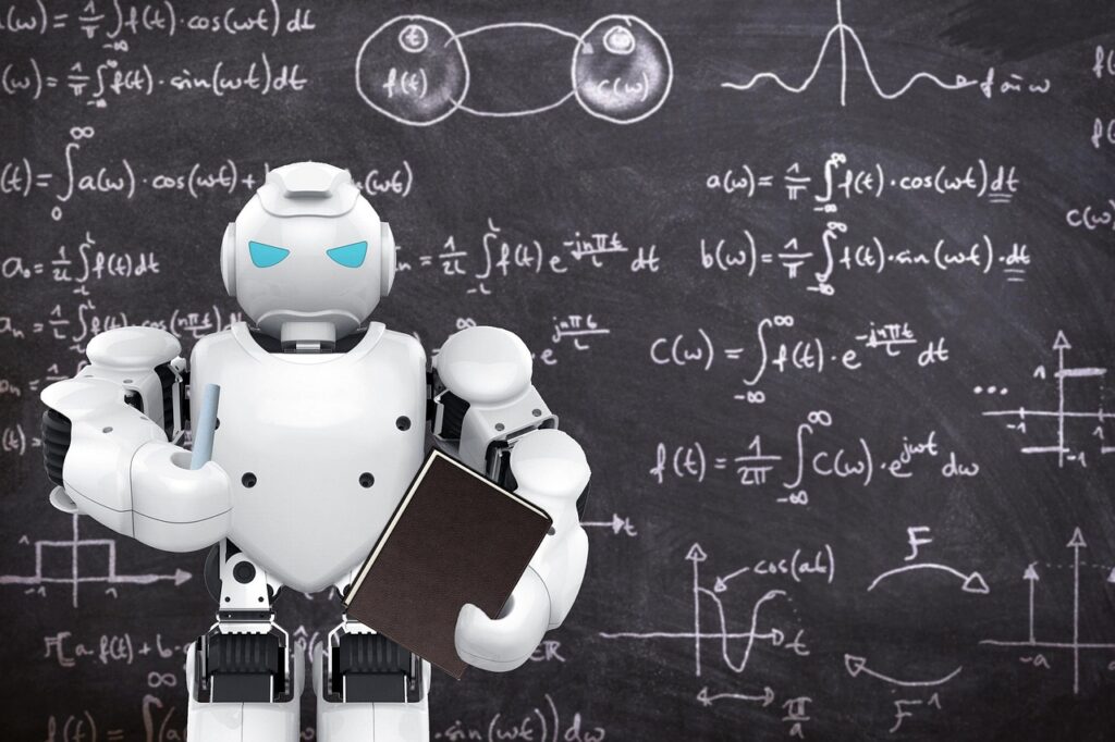 Lernen + Roboter [Bild von Tumisu auf Pixabay]